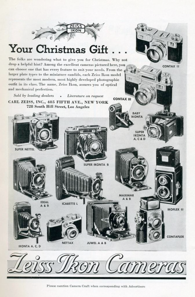 Mehrere Kameras verschiedener Typen mit Text darüber und darunter.