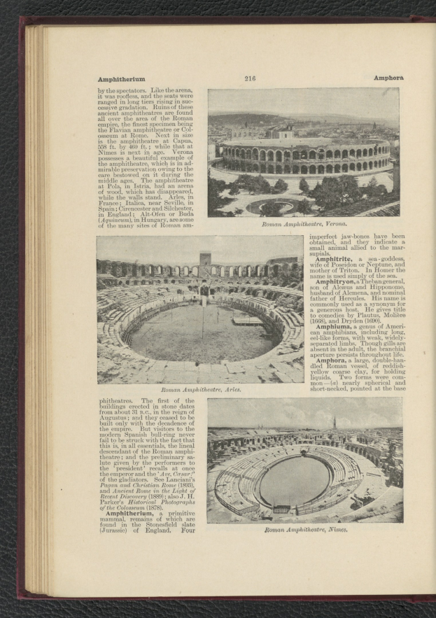 Offenes Buch mit Stadionfoto und Text- und Visualisierungsinformationen zum Veranstaltungsort.
